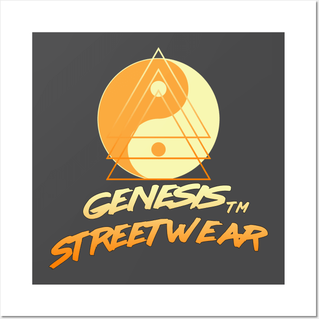 Genesis Streetwear - TRIAD Wall Art by retromegahero